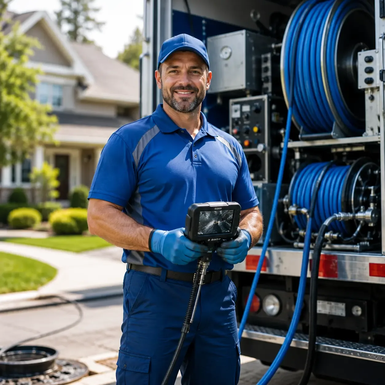 Local outdoor drain cleaning specialists in Andalusia, IL